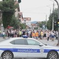 Drugi dan protesta stanovnika niške opštine Pantelej, protive se izgradnji međunarodne pruge u naselju