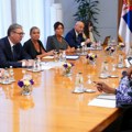 Vučić se sastao sa Šeikom Mohamadom: Nedovoljno iskorišćeni potencijali za saradnju