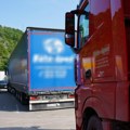 Prvi kamion sa srpskim tablicama prešao Brnjak