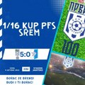 Borac 1925 plasiran u 1/8 finala Kupa Srema