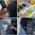 Pogledajte snimak hapšenja: Dragana Sotirovski sa lisicama na rukama, na stolu gomila para (Video)