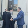 Dodik se sastao sa patrijarhom Porfirijem u Beogradu
