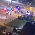 Drama na Novom Beogradu Nesreća na kružnom toku, policija i Hitna na licu mesta (video)
