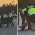 Lažni policajci oteli muškarca nasred auto-puta: Sumnja se da se radi o osveti, pojavio se snimak incidenta