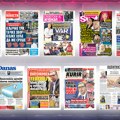 Naslovne strane današnjih novina: Prelistavanje štampe za sredu, 21. oktobar 2026. godine