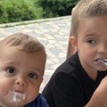 Sinovi Veljka Ražnatovića jedu doručak od 250 dinara Svi gledaju u tanjir malog Željka (foto)