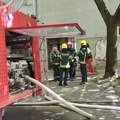 Požar u Novom Sadu: Vatra buknula na petom spratu zgrade