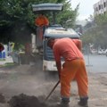 Počela sanacija parkinga u Temerinskoj ulici