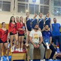 Međuokružno školsko takmičenje u gimnastici : Lena Stojiljković prva, Lena Pešić i Gimnazija druge