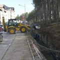 Radovi na kišnoj i fekalnoj kanalizaciji u ulici Miladina Pećinara (VIDEO)