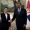 Ana Brnabić sa Madurom: Zahvalnost Venecueli na poštovanju teritorijalnog integriteta Srbije