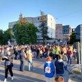 Kragujevac: Protest studenata u blokadi u nedelju, 25. maja