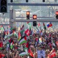 Više od 100.000 učesnika protesta podrške Palestini u Briselu