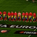 Fantastične scene pred početak utakmice! Malo ko je primetio šta su uradili fudbaleri Crvene zvezde tokom pljuska