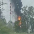 Ukrajina u Rusiji pogodila bazu, naftno skladište i terminal