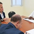 Đurić sa ministrom spoljnih poslova Sent Vinsenta i Grenadina
