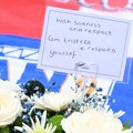 Delegacija Evertona došla na oproštaj od Žote: Na kartici napisali poruku za poslednje zbogom