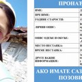 Mup uputio hitan apel: Aktiviran sistem "Pronađi me" - nestala Dunja Necić (15) iz Novog Sada!