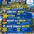 Završnica Radničkih sportskih igara u Prijepolju, danas borbe za medalje i polufinalni okršaji