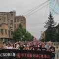 U Leskovcu održani prvi protesti “Srbija protiv nasilja”