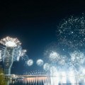 (FOTO) Kako je izgledao novogodišnji vatromet u Beogradu na vodi