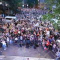 Protest u Takovskoj i kod zgrade Generelštaba u Beogradu
