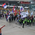 Studenti iz Leskovca jutros krenuli za Niš