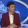 Ana Brnabić: Predsednik jedini koji po zakonu može da raspiše vanredne izbore