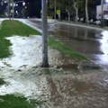 Ponovo havarija i poplava na Bulevaru Nemanjića – isti kvar, isto mesto, nedelju dana kasnije
