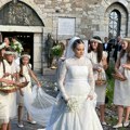 Ovako je izgledalo venčanje Mine Sovtić i Luke: Ćerka Anice Dobre se tada baš iznervirala, nije htela da baca bidermajer…