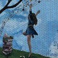 Zauvek sa nama: Osvanuo emotivni mural u znak sećanja na Mašu Artiko, devojčicu koja je ujedinila Srbiju