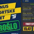 Strelci odradili svoje, prošao bonus tiket AdmiralBet-a sa odličnom kvotom!