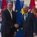 Mišel nakon sastanka s Vučićem: Budućnost Srbije je u EU
