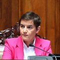 Brnabić o natpisima u Šolakovim medijima: Ja se upravo toj raspravi beskonačno radujem