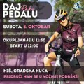 U subotu revijalna vožnja „Daj pedalu raku“ u Nišu u 11:30 ispred gradske kuće