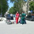 Oboren motociklista u centru Leskovca