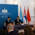Prikazana maketa pešačkog mosta na stubovima Franca Jozefa u Novom Sadu! Mićin: Rezultati saradnje sa Đininom opipljivi