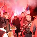 Kod Ušća veličanstven doček za Srbe pešake sa Kosova i Metohije: Put nije lak, ali izdržaćemo