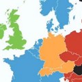 Nova mapa iznenadila sve, ceo Balkan obojen u crveno: "Srećno vam bilo sa tim" (video)