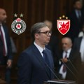 Vučić: "Neka Zvezda i Partizan igraju zajedno na Nacionalnom stadionu kao Inter i Milan, renoviraćemo Humsku"
