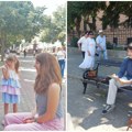 Turisti oduševljeni novom atrakcijom: Ukrajinski portretista stigao na trg u Sremskim Karlovcima