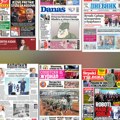 Naslovne strane sutrašnjih novina: Prelistavanje štampe za nedelju, 30. avgust 2026. godine