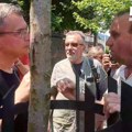 Zvečan: Verbalni napad na Aleksića i Jovanovića