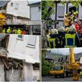 Spasen dečak iz ruševina u Nemačkoj: Vatrogasci izneli mališana umotanog u ćebe (foto+video)