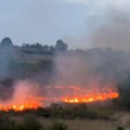 Prvi snimak požara kod Ikee u Beogradu: Vatra guta sve pred sobom, vatrogasci na terenu