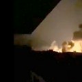Stravični snimak napada na pojas Gaze: Eksplozije "gutaju" sve pred sobom, detonacije se čuju i u Egiptu (video)