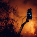 Požar kod Pljevalja: Domaćinstva ugrožena, jak vetar otežava gašenje