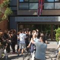 Studenti u blokadi nastavili sa protestom ispred Filozofskog fakulteta u Novom Sadu