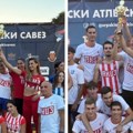 Dupla kruna za AK Crvena zvezda na ekipnom prvenstvu Srbije