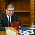 (Foto/video) Vučić predao dužnost predsednika Republike Ani Brnabić
